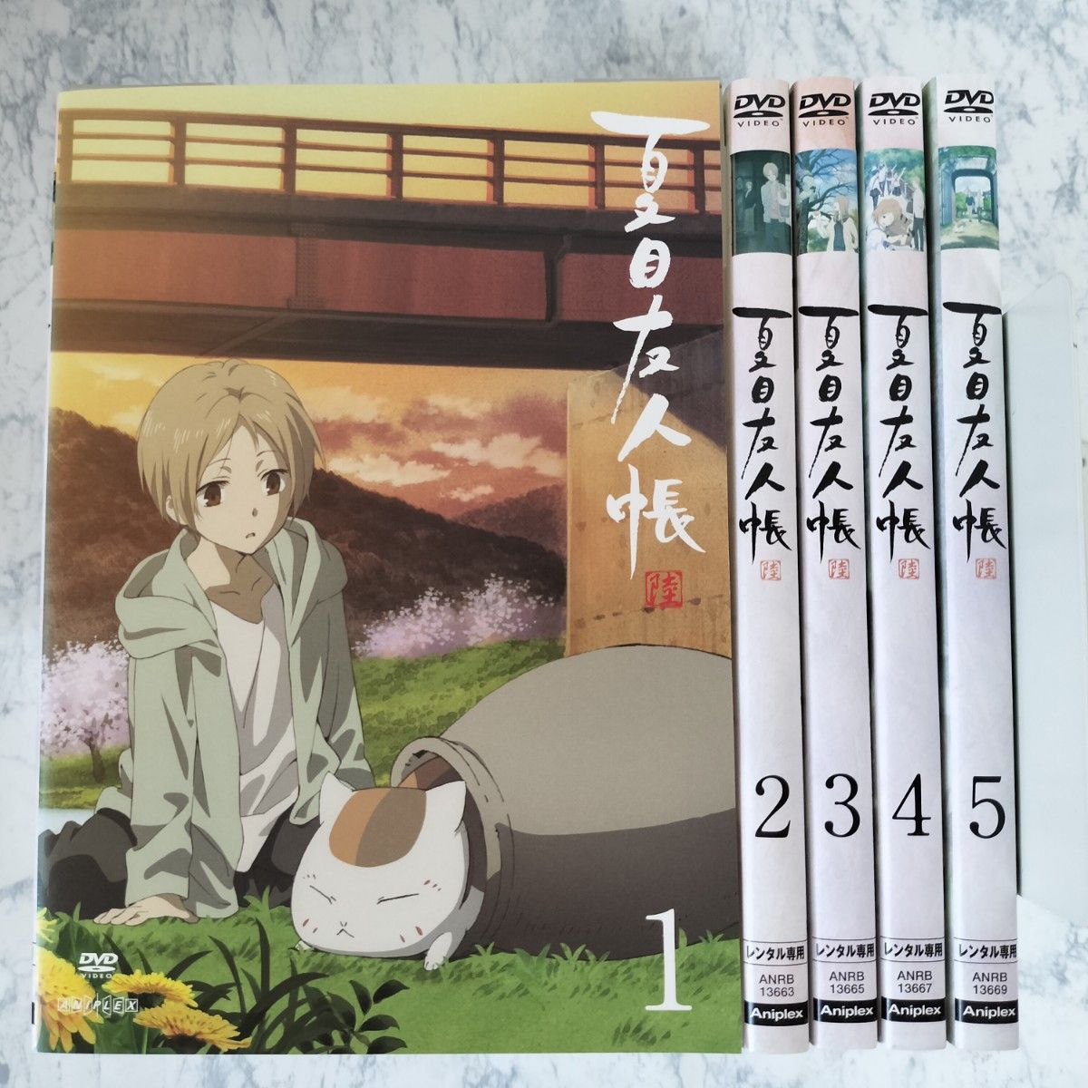 DVD 夏目友人帳 陸 全5巻 DVD 夏目友人帳 陸 全5巻