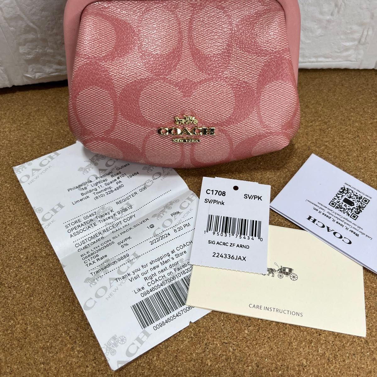 コーチがま口財布 C1708 SV/PK|Yahoo!フリマ(旧PayPayフリマ) コーチがま口財布 C1708 SV/PK|Yahoo!フリマ(旧PayPayフリマ)