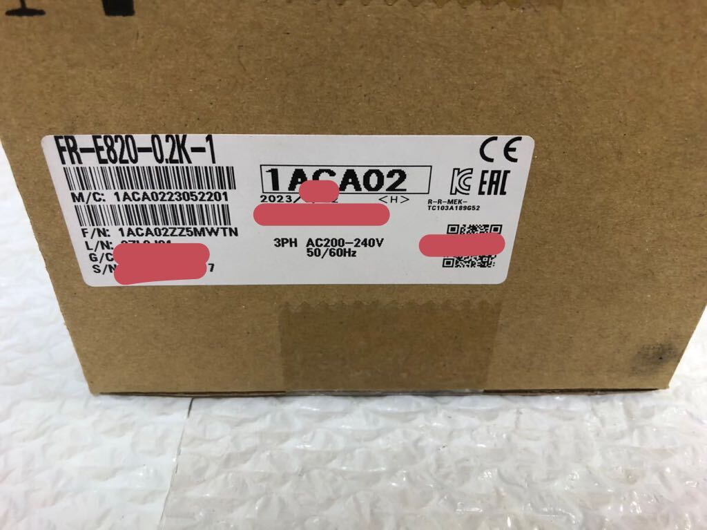 新品未開封2023年製三菱電機 FR-E820-0 2K-1正規品動作保証 国内 新品未開封2023年製三菱電機 FR-E820-0 2K-1正規品動作保証 国内