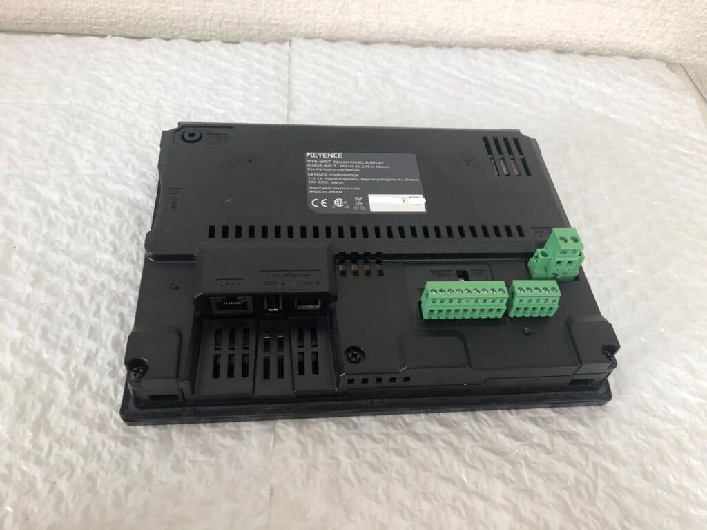 中古美品(動作確認済み)KEYENCEキーエンスVT5-W07正規品動作保証 中古美品(動作確認済み)KEYENCEキーエンスVT5-W07正規品動作保証