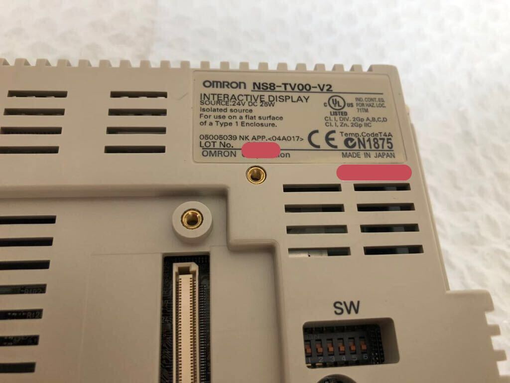 中古美品(動作確認済み)オムロンNS8-TV00-V2正規品動作保証 中古美品(動作確認済み)オムロンNS8-TV00-V2正規品動作保証