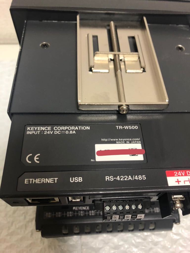 中古美品KEYENCEキーエンスTR-W500 TR-TH08 取付金具付き正規品 中古美品KEYENCEキーエンスTR-W500 TR-TH08 取付金具付き正規品