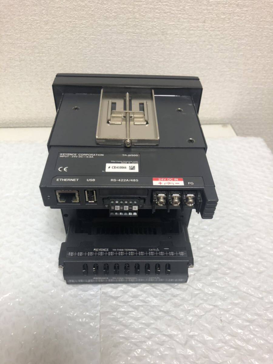 中古美品KEYENCEキーエンスTR-W500 TR-TH08 取付金具付き正規品 中古美品KEYENCEキーエンスTR-W500 TR-TH08 取付金具付き正規品