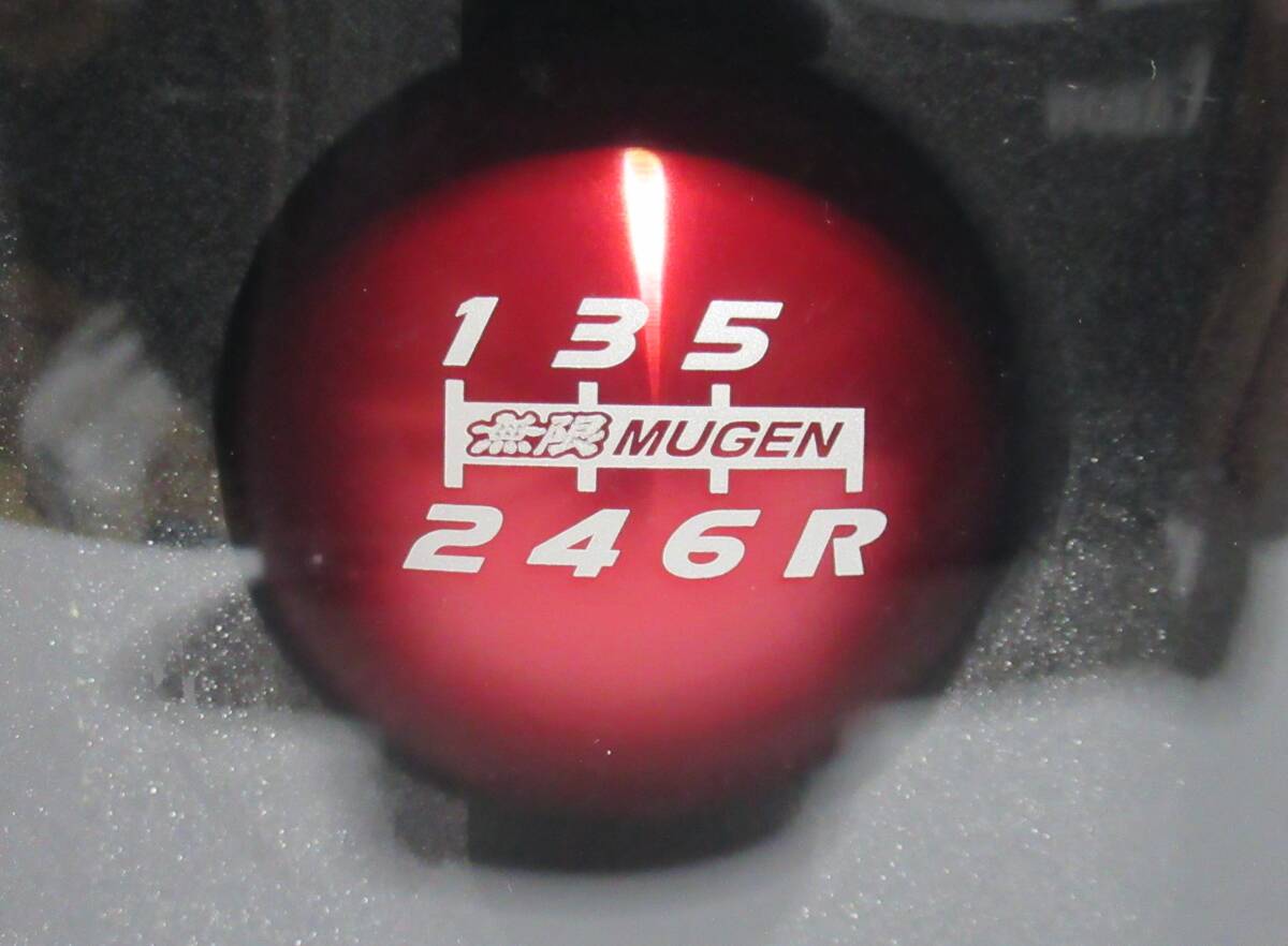 あるふぁ。出品 残1 無限 MUGEN シフトノブ 6MT レッド 54102-XLT-K4S0-RD