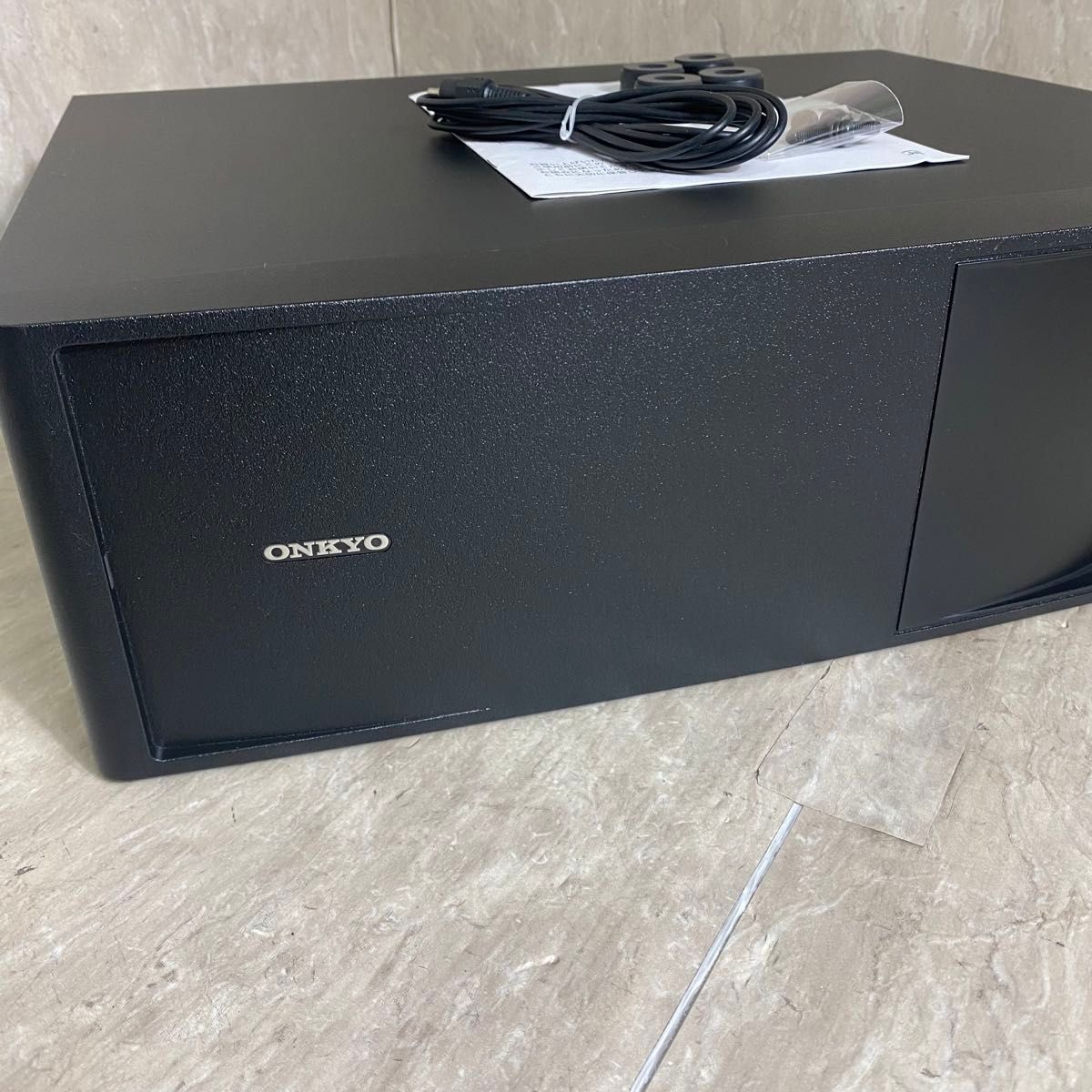 ONKYO SL-T300 サブウーファーシステム アンプ内蔵 ブラック ONKYO SL-T300 サブウーファーシステム アンプ内蔵 ブラック