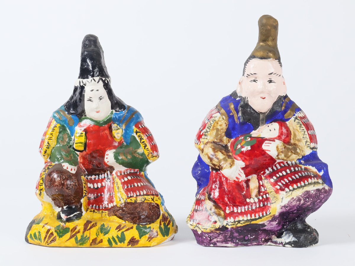 Yahoo!オークション - 小坂土人形 神功皇后と武内宿禰 2点 郷土 Yahoo!オークション - 小坂土人形 神功皇后と武内宿禰 2点 郷土