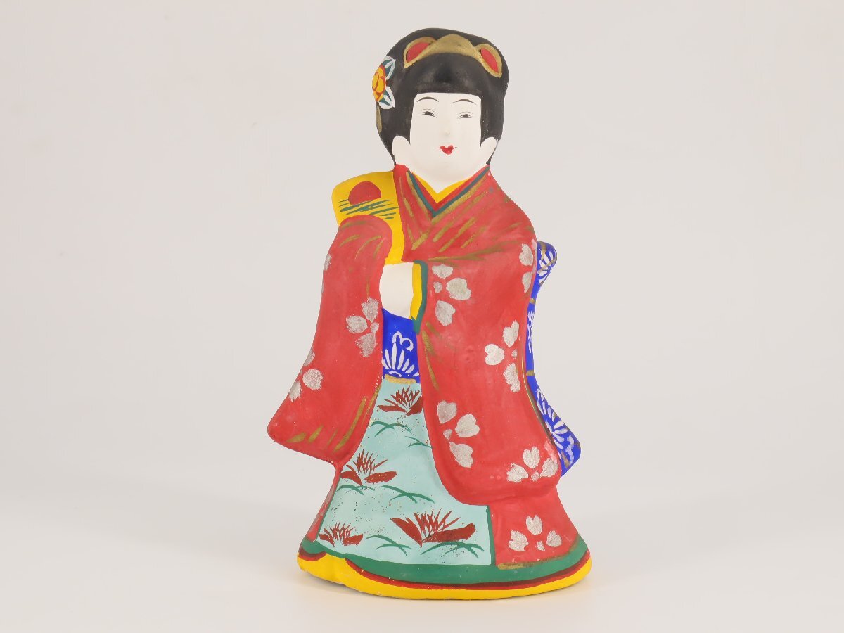 【500円引きクーポン】 三春 左義長羽子板 雛絵 郷土玩具 福島県 民芸 伝統工芸 風俗 その他
