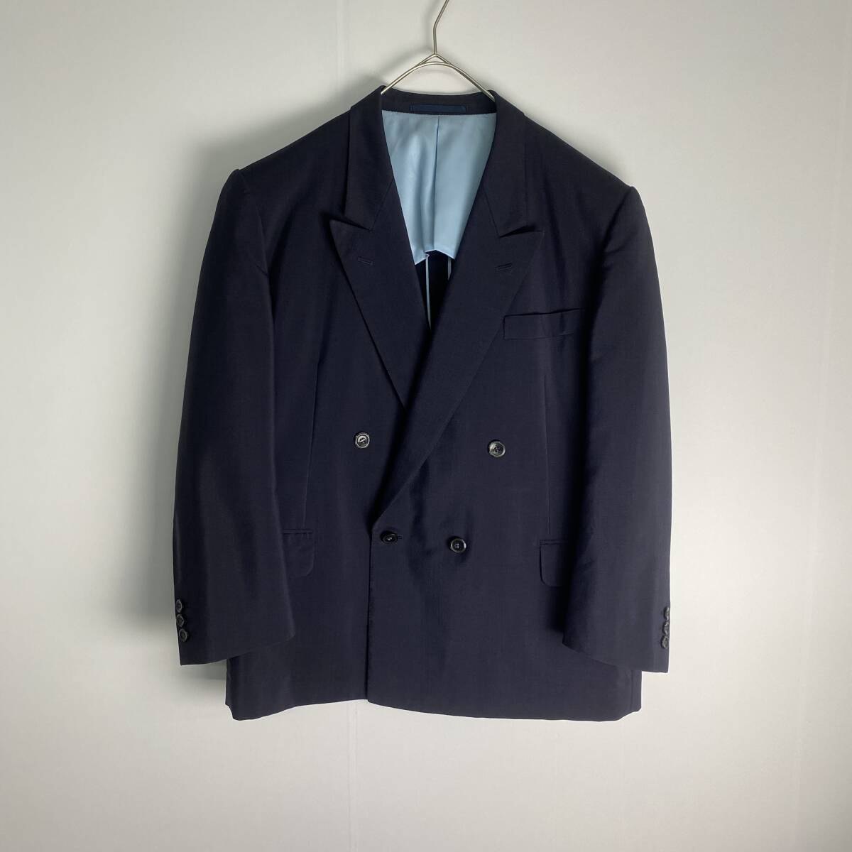 do-meru tailored jacket double lining rose do-meru cloth unlined in the back England made 