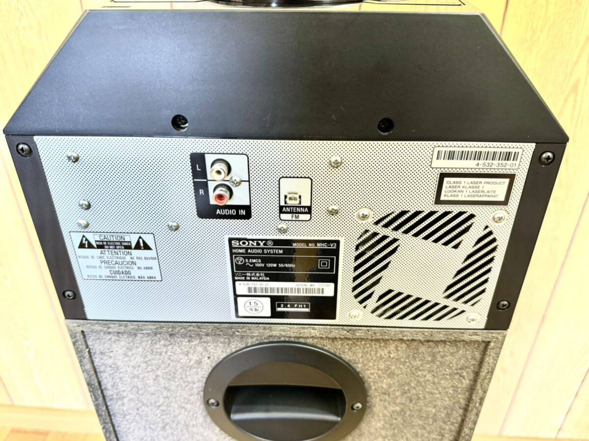 ソニー ハイパワーオーディオ SONY MHC-V3 CD/Bluetooth/USB/FM ソニー ハイパワーオーディオ SONY MHC-V3 CD/Bluetooth/USB/FM
