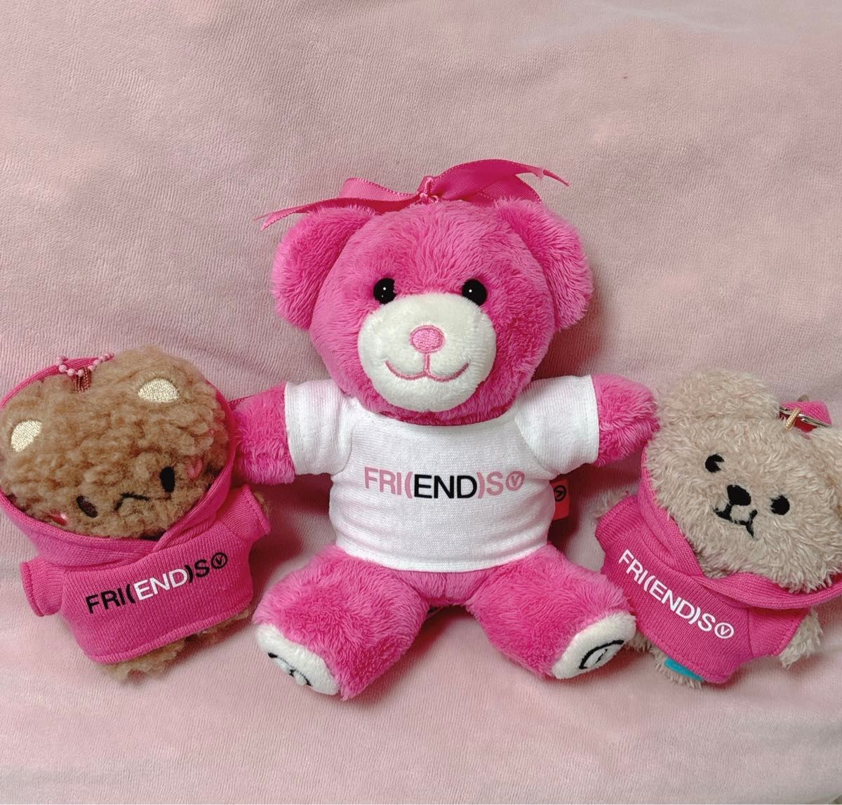 BTS テテ V ピンク ベア くま ぬいぐるみ Tシャツ 服 V FRI(END BTS テテ V ピンク ベア くま ぬいぐるみ Tシャツ 服 V FRI(END