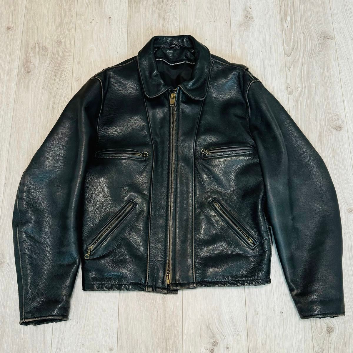 廃盤・希少】SCHOTT ショット 680 シングルライダース レザー 廃盤・希少】SCHOTT ショット 680 シングルライダース レザー