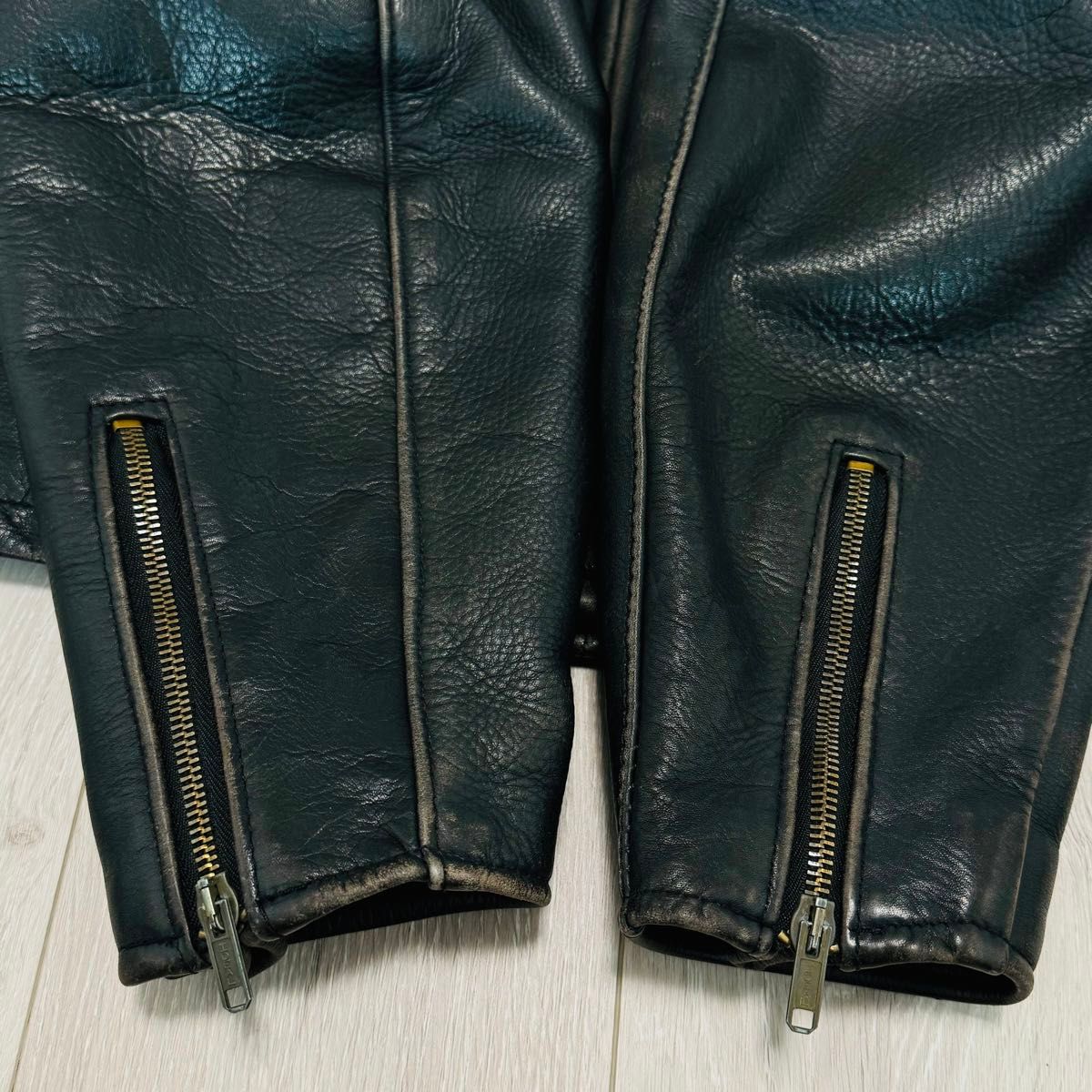 廃盤・希少】SCHOTT ショット 680 シングルライダース レザー 廃盤・希少】SCHOTT ショット 680 シングルライダース レザー
