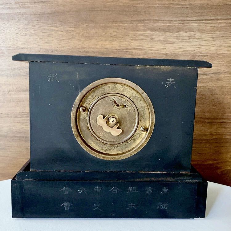昭和レトロな TOKYO CLOCK 8DAYS 機械式手巻き置き時計 稼動品 昭和レトロな TOKYO CLOCK 8DAYS 機械式手巻き置き時計 稼動品