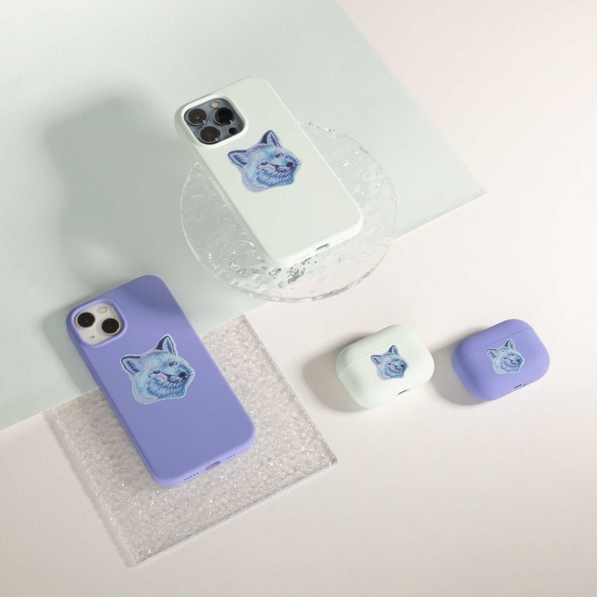 メゾンキツネ Cool-Tone iPhone13 ケース (パープル)|Yahoo メゾンキツネ Cool-Tone iPhone13 ケース (パープル)|Yahoo