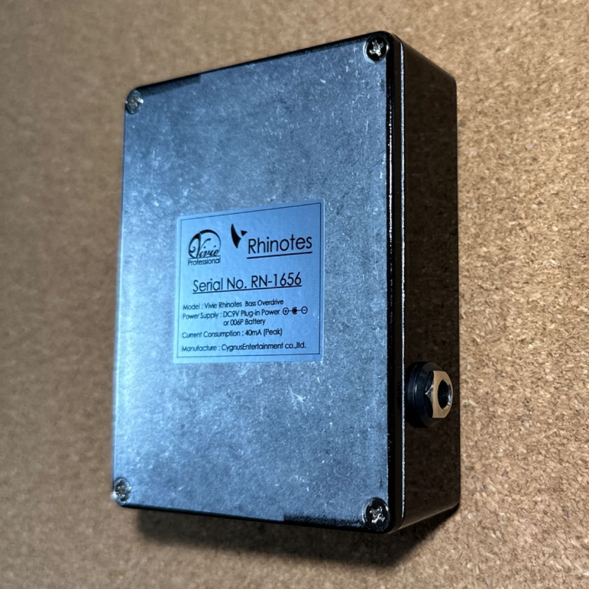 Vivie Rhinotes ベース用オーバードライブ (RHINOTES) 中古 Vivie Rhinotes ベース用オーバードライブ (RHINOTES) 中古