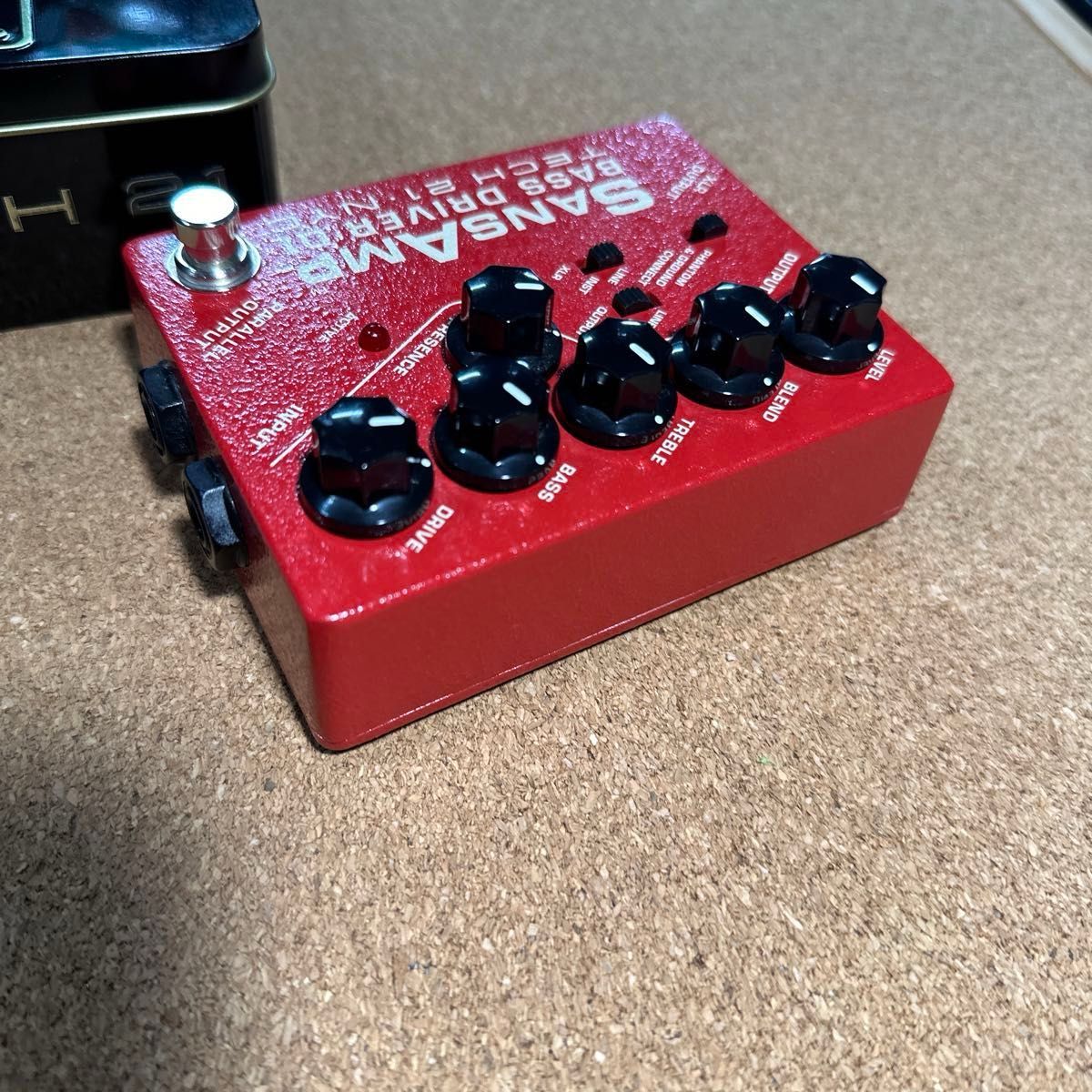 TECH21 SANSAMP BASS DRIVER DI (Vermilion) イケベオリジナル TECH21 SANSAMP BASS DRIVER DI (Vermilion) イケベオリジナル