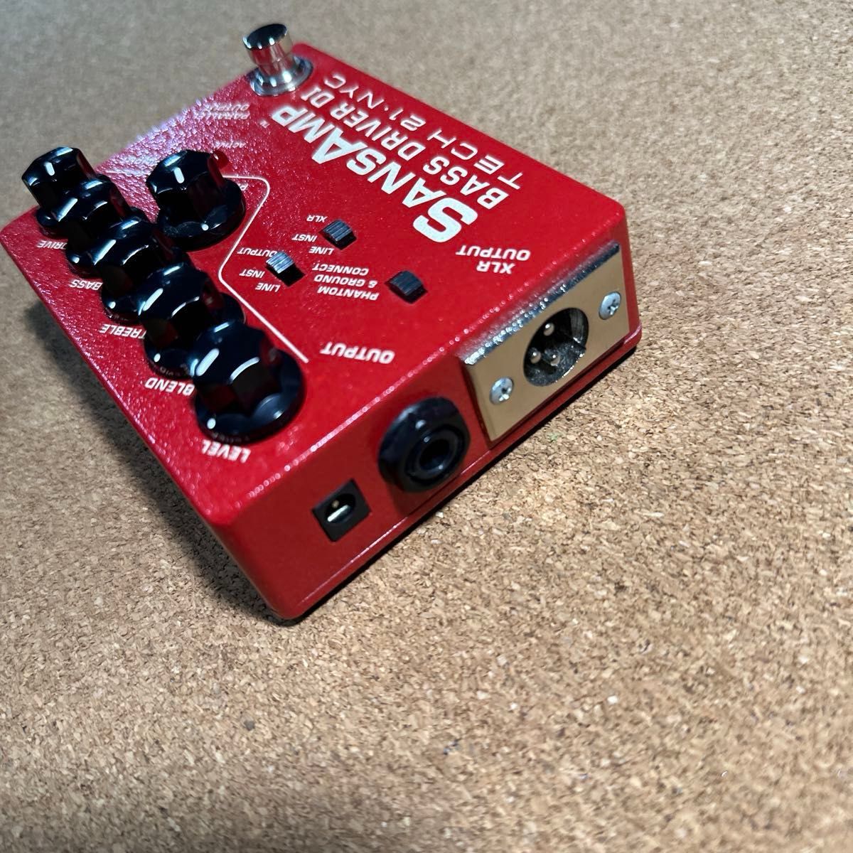 TECH21 SANSAMP BASS DRIVER DI (Vermilion) イケベオリジナル TECH21 SANSAMP BASS DRIVER DI (Vermilion) イケベオリジナル