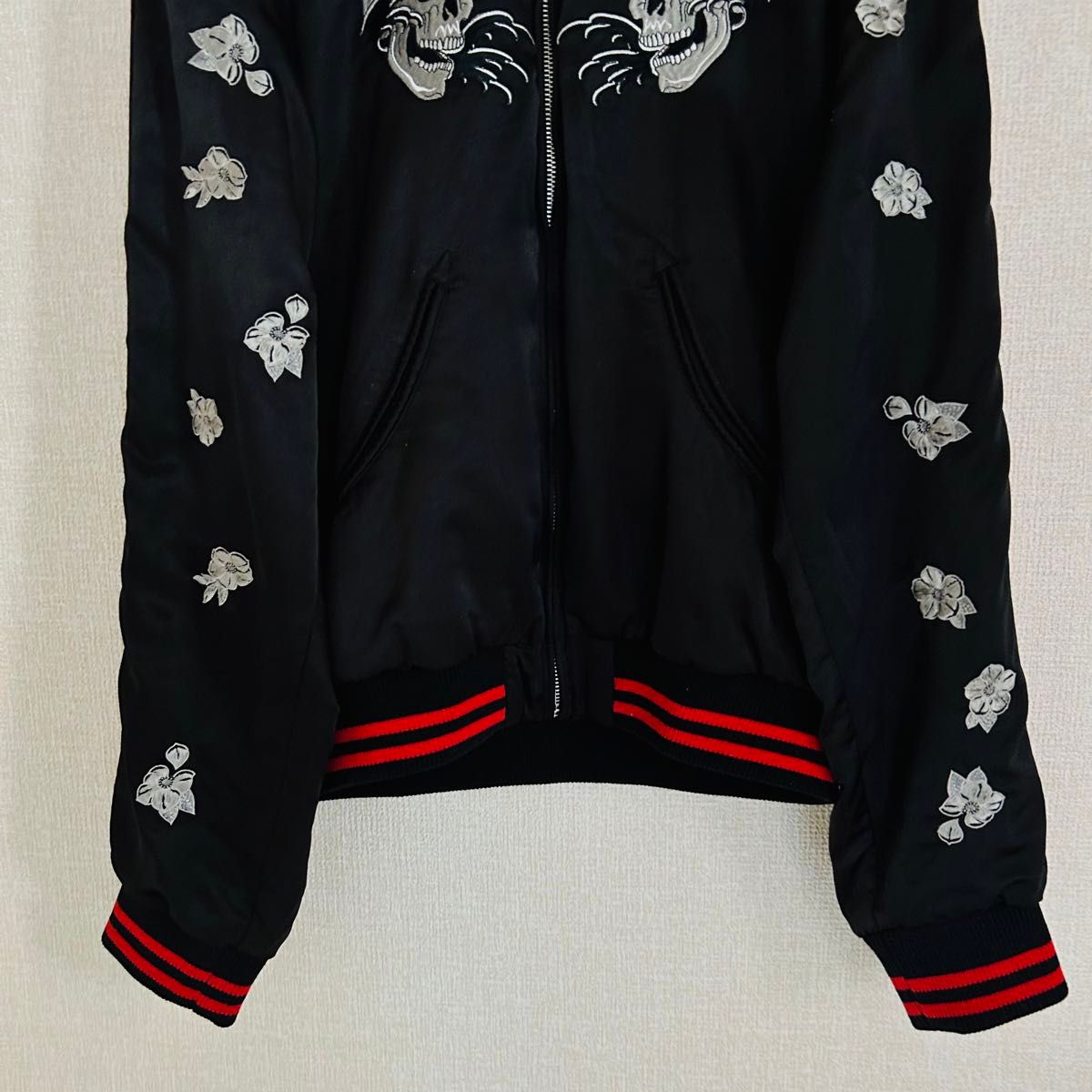 美品】DIESEL ディーゼル スカジャン 超希少デザイン 美品】DIESEL ディーゼル スカジャン 超希少デザイン