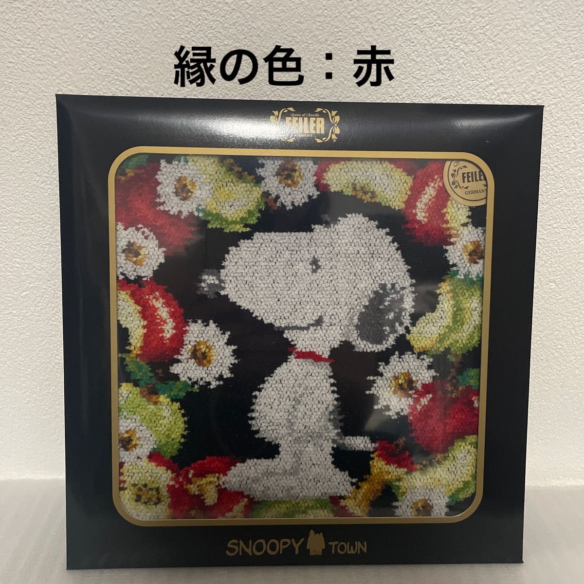 PEANUTS×フェイラー コラボ ハンカチ アップルスヌーピー PEANUTS×フェイラー コラボ ハンカチ アップルスヌーピー