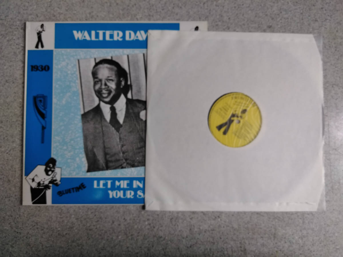 Walter Davis 　Let me in your saddle LP 1930－1941_画像3