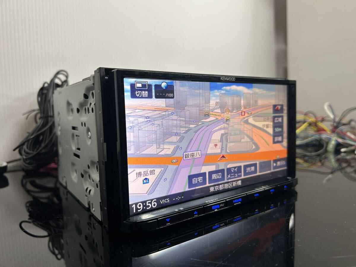 カーナビ KENWOOD MDV-D504-BT 2017 MDV-D504BT ケンウッド 2017年製 4chフルセグTV Bluetooth