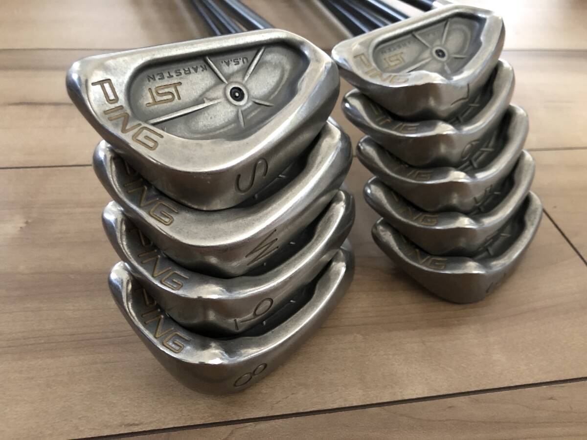 24430円 希少 PING ピン ISI ニッケル ブラック 3~9.W.S 9本 24430円 希少 PING ピン ISI ニッケル ブラック 3~9.W.S 9本