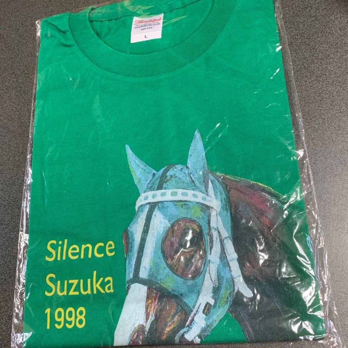 非売品未開封) サイレンススズカ UMAーTシャツ Lサイズ 2018年 非売品未開封) サイレンススズカ UMAーTシャツ Lサイズ 2018年