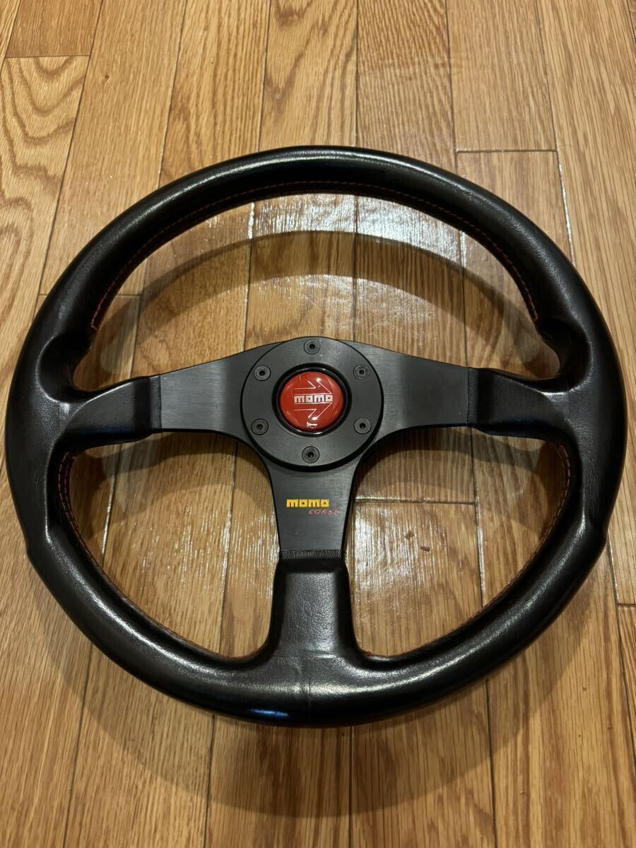 MOMO CORSE モモ コルセ ステアリングホイール ハンドル レザー MOMO CORSE モモ コルセ ステアリングホイール ハンドル レザー