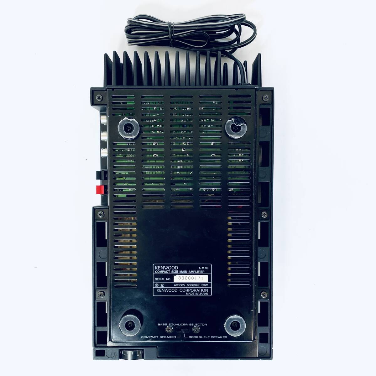 美品・動作良好】アンプ KENWOOD A-M70 SN(80600171) ID(578 美品・動作良好】アンプ KENWOOD A-M70 SN(80600171) ID(578