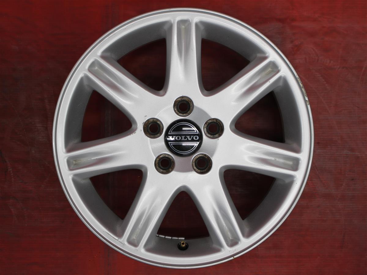 [ super-discount used 4 pcs set ] Volvo original 8623717 7 spoke aluminium wheel 16 -inch 6.5J in set +43 PCD108 5 hole hub diameter Φ65 cc16