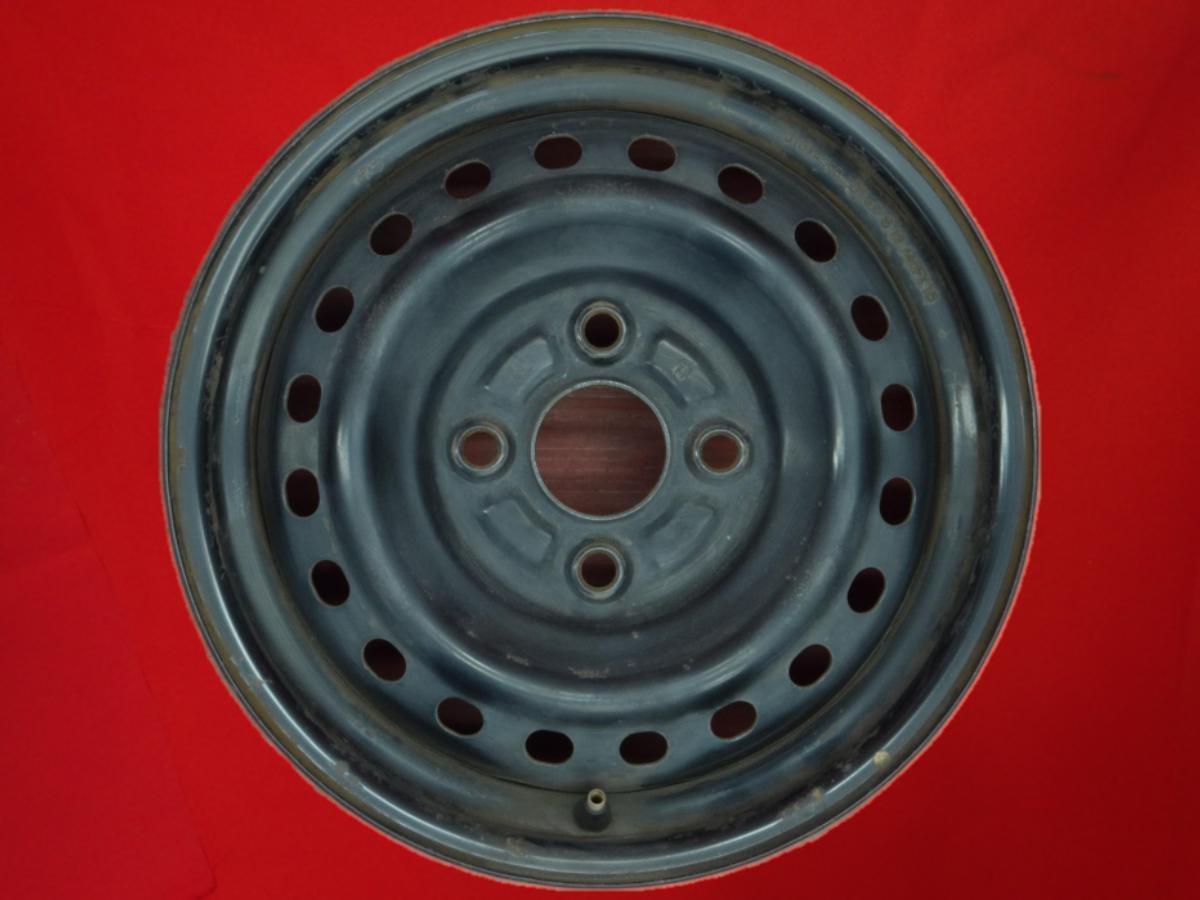 [ super-discount used single goods 1 pcs ] Passo /30 series Boon /M600S series pure steel iron wheel iron chin 13 -inch 4.50B +35 PCD100 4 hole hub diameter Φ54 cc13