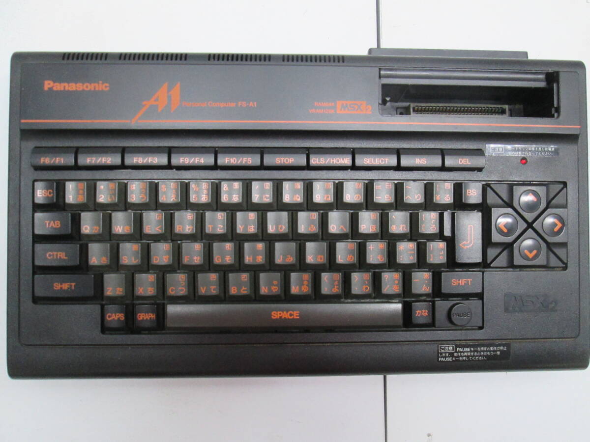 51/1 Panasonic( Panasonic ) MSX2 персональный компьютер -FS-A1 черный [ электризация проверка только ]