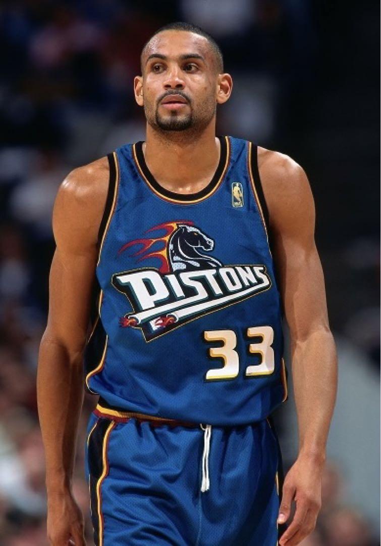 未使用品 NBA PISTONS HILL #33 グラント・ヒル デトロイト 未使用品 NBA PISTONS HILL #33 グラント・ヒル デトロイト