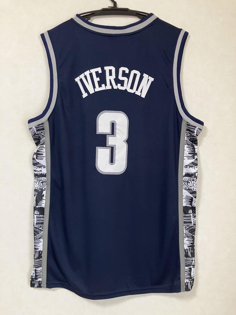 未使用品】 ジョージタウン大学時代 IVERSON #3 アレン 未使用品】 ジョージタウン大学時代 IVERSON #3 アレン