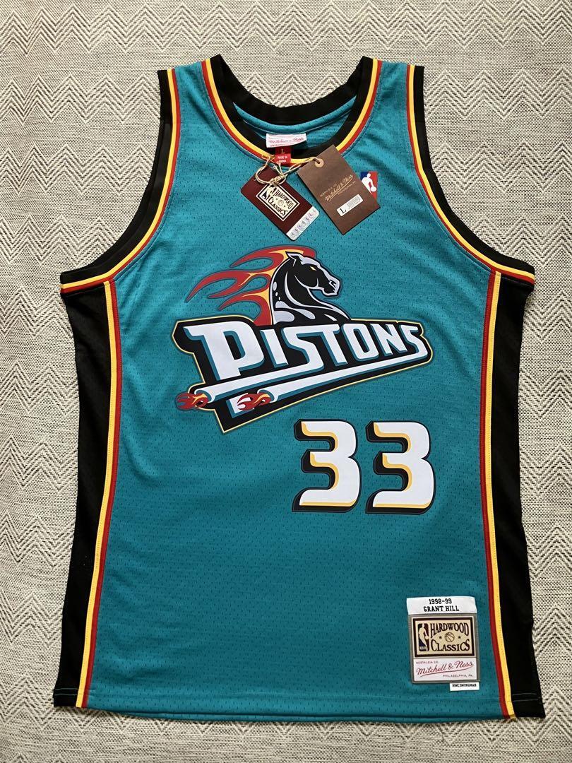 未使用品 NBA PISTONS HILL #33 グラント・ヒル デトロイト 未使用品 NBA PISTONS HILL #33 グラント・ヒル デトロイト