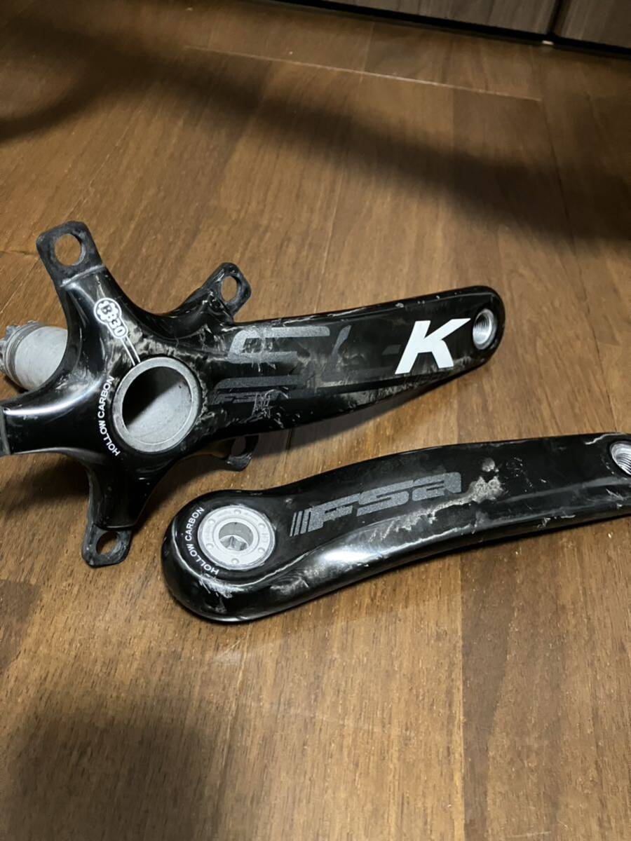 FSA SLK クランク 172.5mm カーボンクランク 110