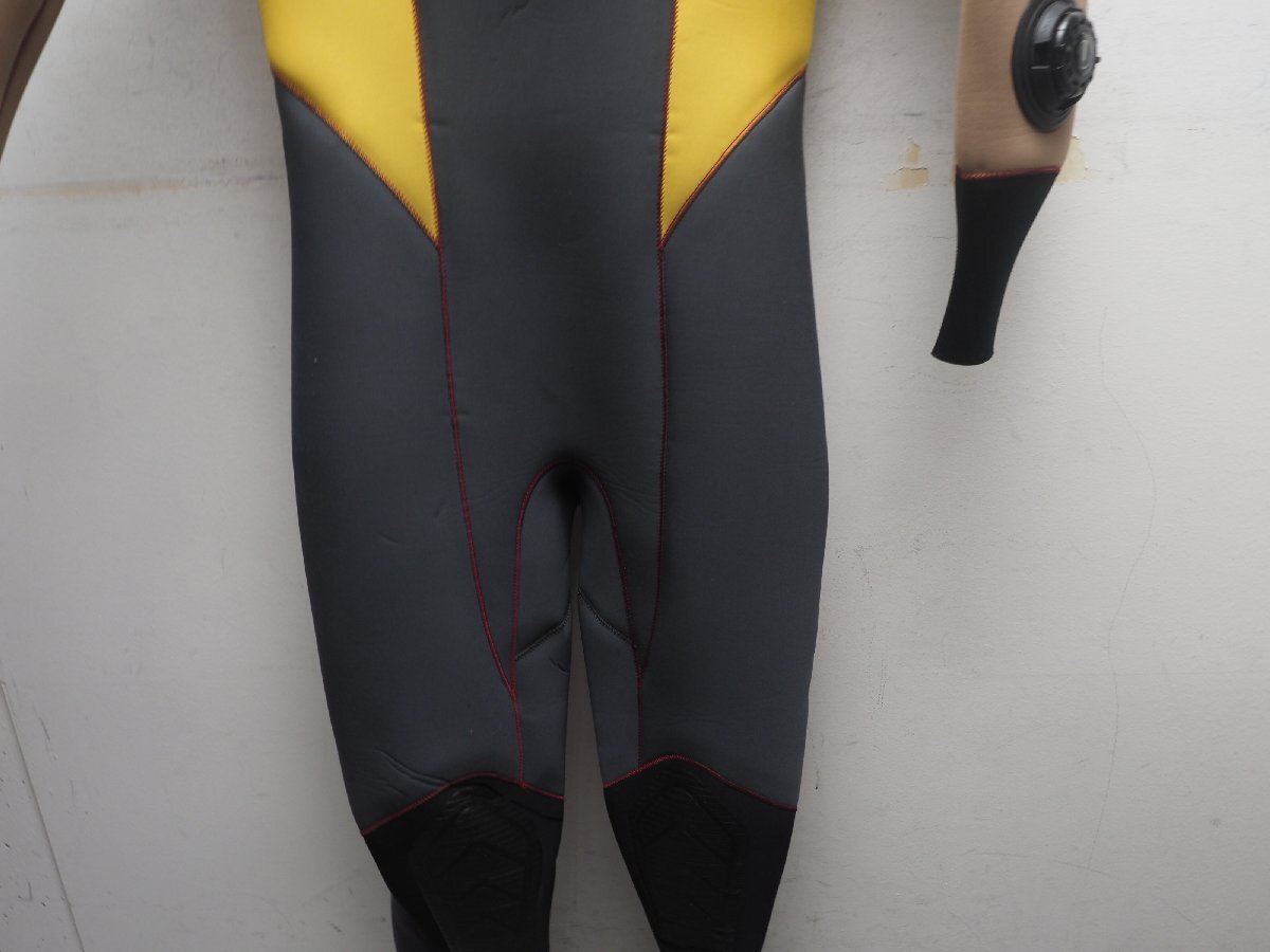【新作入荷!!】 6123円 平置き ブーツ:24cm 154cm/48kg レディース ドライスーツ ドライスーツ