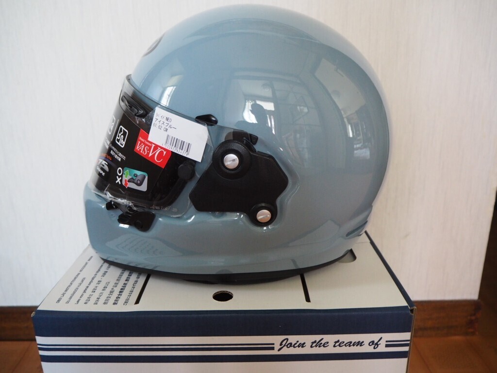 未使用 アライ Arai RAPIDE-NEO アイスブルー XLサイズ (61-62cm 未使用 アライ Arai RAPIDE-NEO アイスブルー XLサイズ (61-62cm