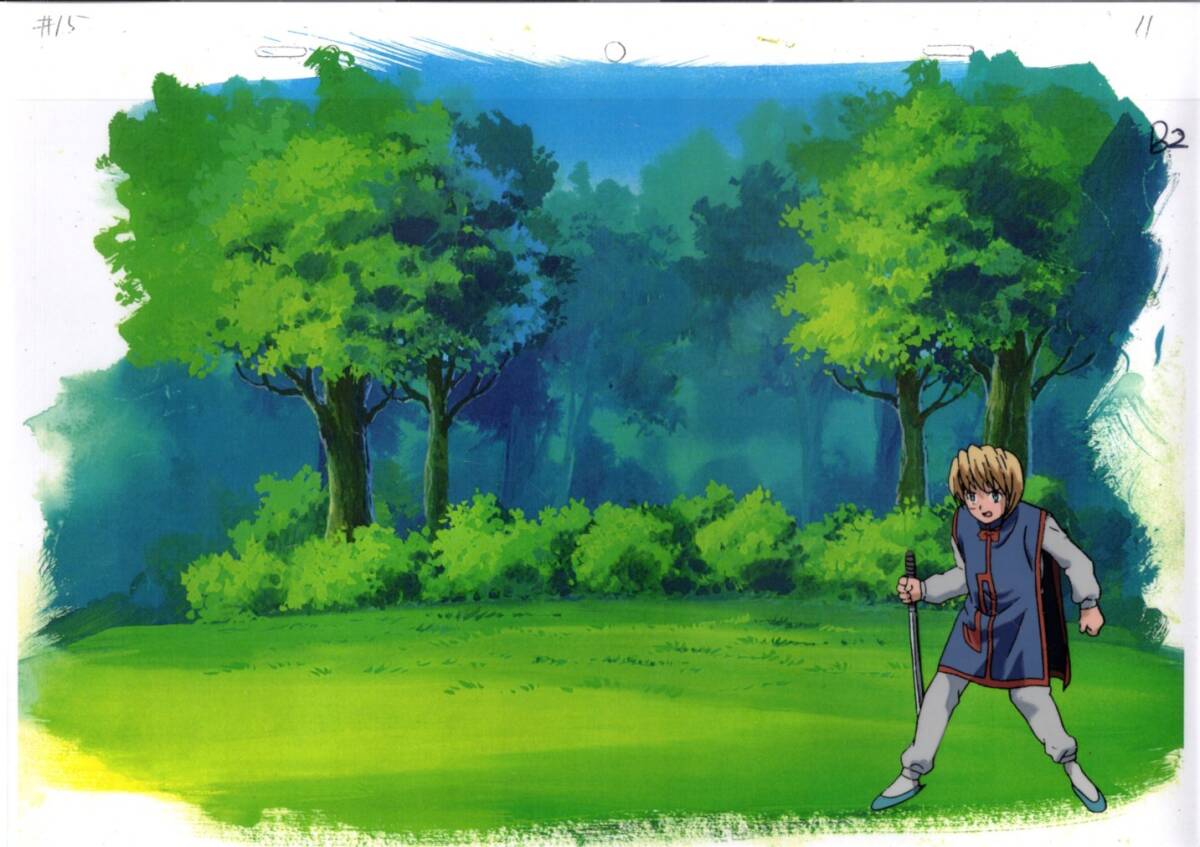 HUNTER×HUNTER ハンターハンター セル画 17 ♯ 原画 HUNTER×HUNTER ハンターハンター セル画 17 ♯ 原画