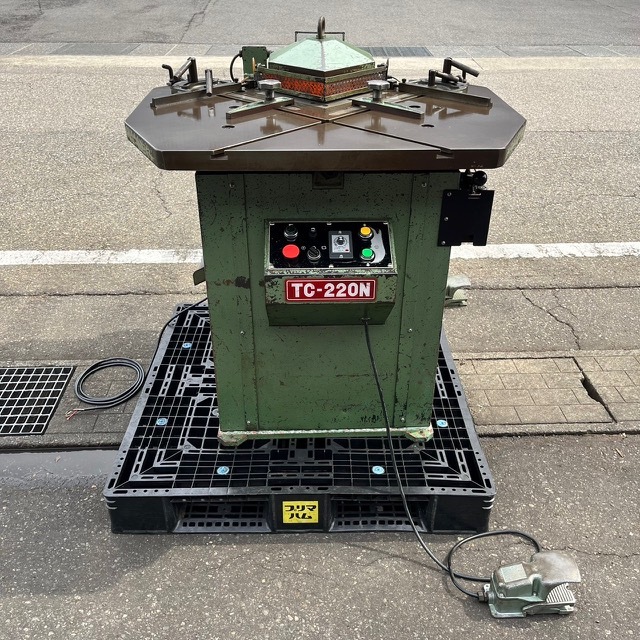 ☆タケダ コーナーシャー TC-220N 整備済み 竹田機械製作所☆ ☆タケダ コーナーシャー TC-220N 整備済み 竹田機械製作所☆