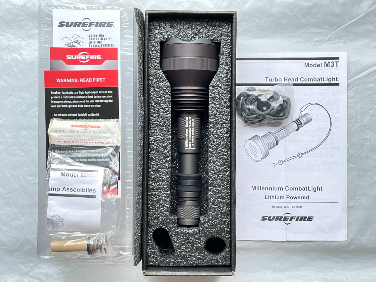 ☆新品未使用!SUREFIRE シュアファイアー M3T Millenium turbo ☆新品未使用!SUREFIRE シュアファイアー M3T Millenium turbo