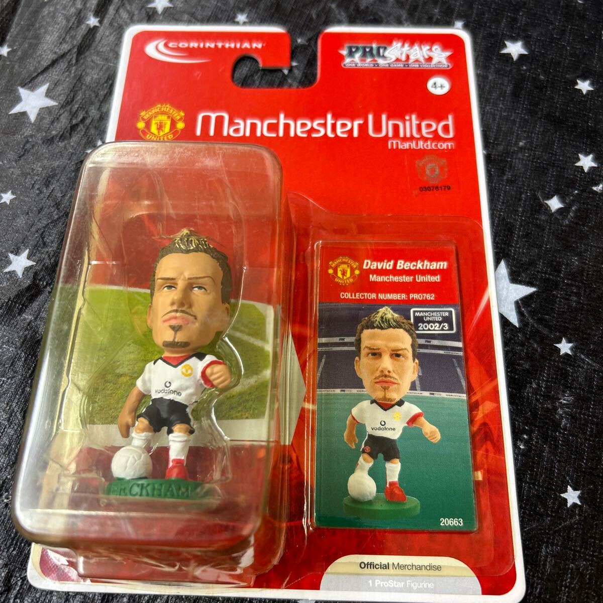 ベッカム マンU フィギュア David Beckham ユナイテッド プレミア Corinthian Pro Stars あらう David Beckham Manchester United