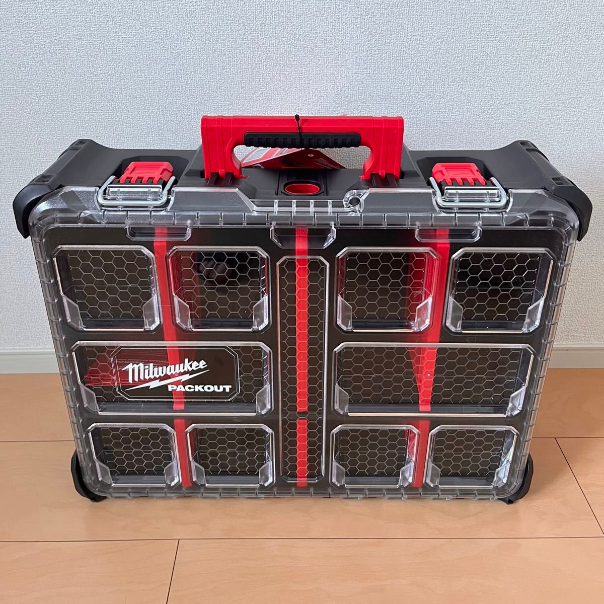 新品 Milwaukee パックアウト ディープ オーガナイザー ブラック 新品 Milwaukee パックアウト ディープ オーガナイザー ブラック