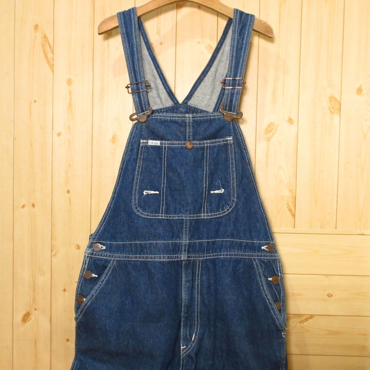70s 80s CHICMATE デニム オーバーオール サロペット 昭和 70s 80s CHICMATE デニム オーバーオール サロペット 昭和