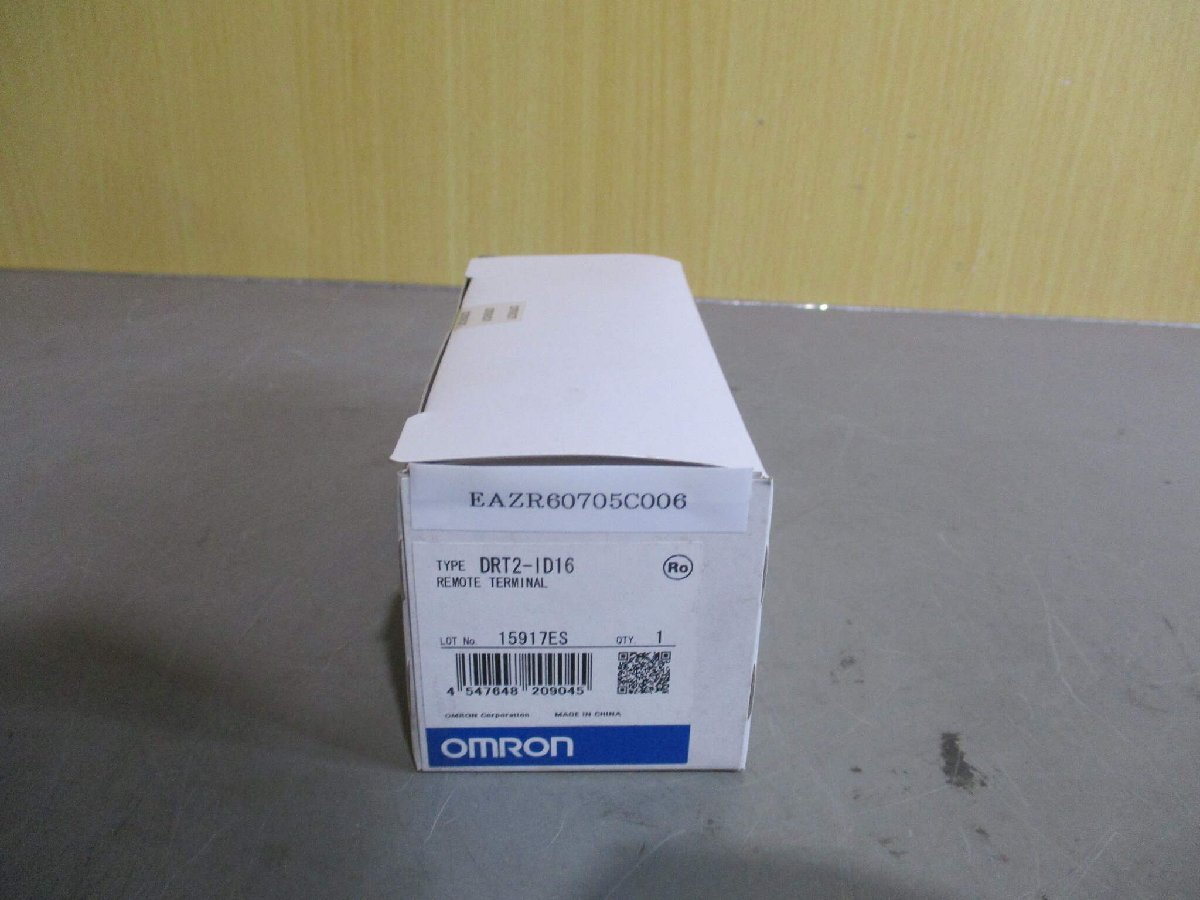 新古 OMRON REMOTE TERMINAL DRT2-ID16 リモートI/Oターミナル 新古 OMRON REMOTE TERMINAL DRT2-ID16 リモートI/Oターミナル