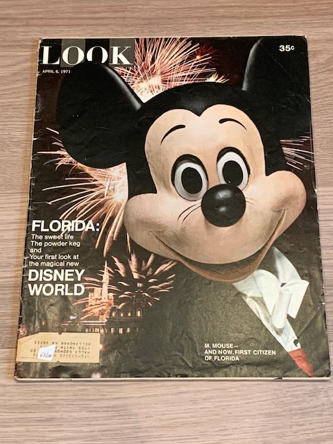 ☆SALE☆レア!ビンテージ雑誌「LOOK」WDWディズニーワールドオープン