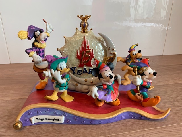 ヤフオク 激レア Tdl東京ディズニーランド15周年 限定ビ