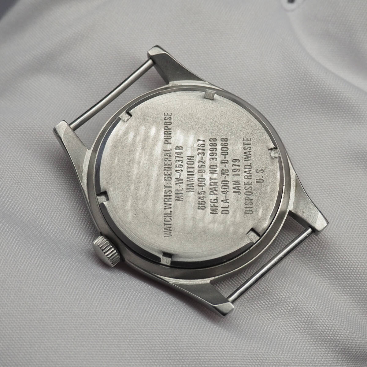 ハミルトン ミリタリー H3 軍用時計 手巻き MIL-W-46374B 1979年 ハミルトン ミリタリー H3 軍用時計 手巻き MIL-W-46374B 1979年