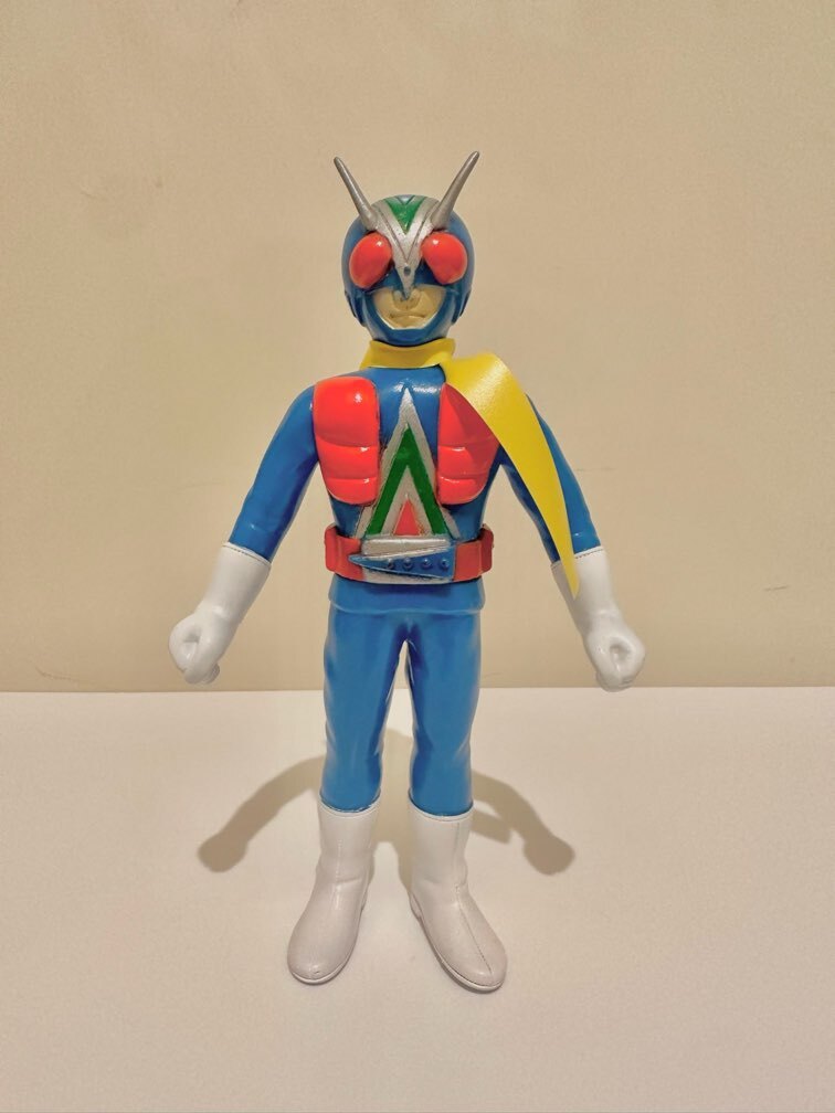 Yahoo!オークション - 極美品 ライダーマン ミドルサイズ ソフビ Yahoo!オークション - 極美品 ライダーマン ミドルサイズ ソフビ