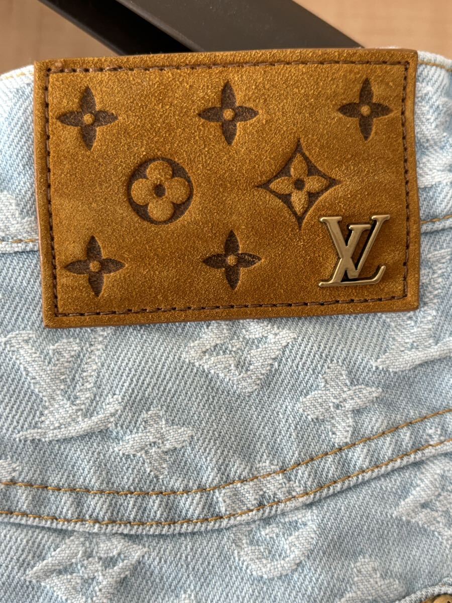 Tyler The Creator Louis Vuitton Monogram Denim Pants ndigo Tyler The Creator Louis Vuitton Monogram Denim Pants ndigo